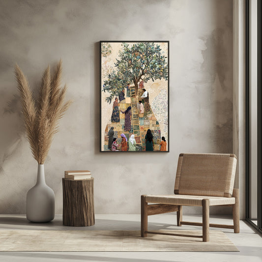 Olive Tree Blessings - Jeedar Art Gallery