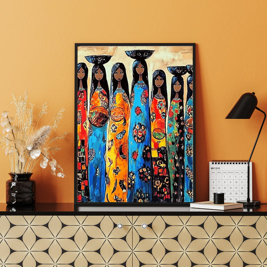 Unity in Diversity - Women of Iraq - Jeedar Art Gallery