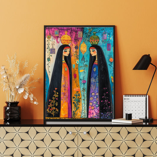 Sisters of Tradition - Jeedar Art Gallery