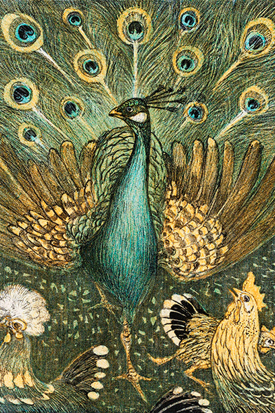 Majestic Peacock - Jeedar Art Gallery