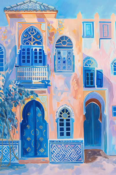 Mediterranean Dream - Jeedar Art Gallery