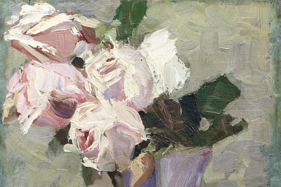 Impressionist Rose Study