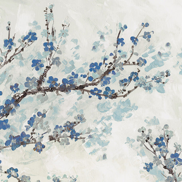 Blue blossoms branches I