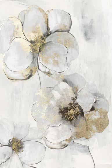 Gilded Floral Harmony II