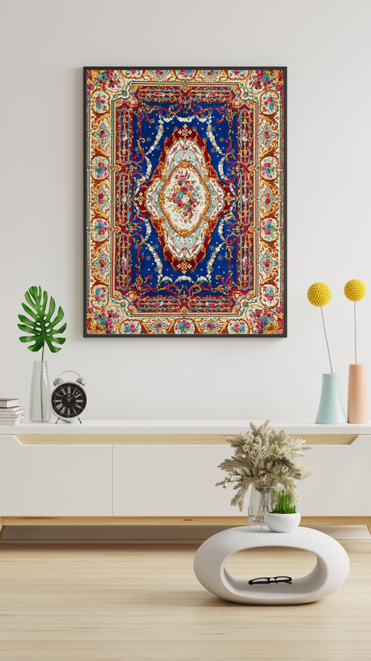 Floral Medallion Rug