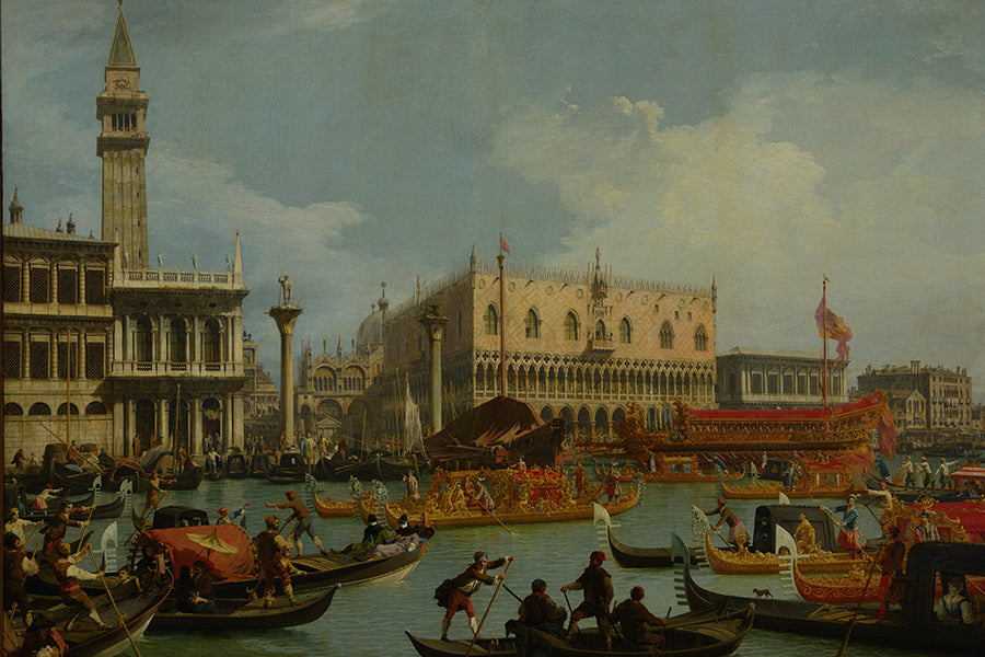 The Doge’s Palace and the Grand Canal