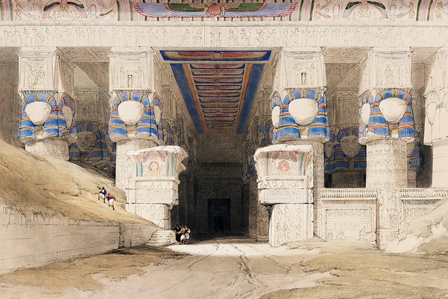 Egyptian Temple Interior