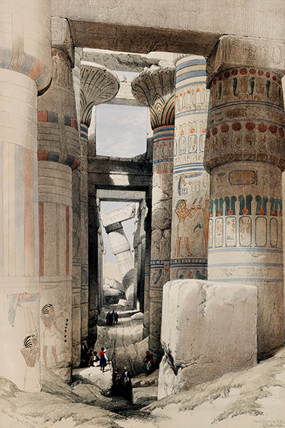 Ruins of an Egyptian Temple