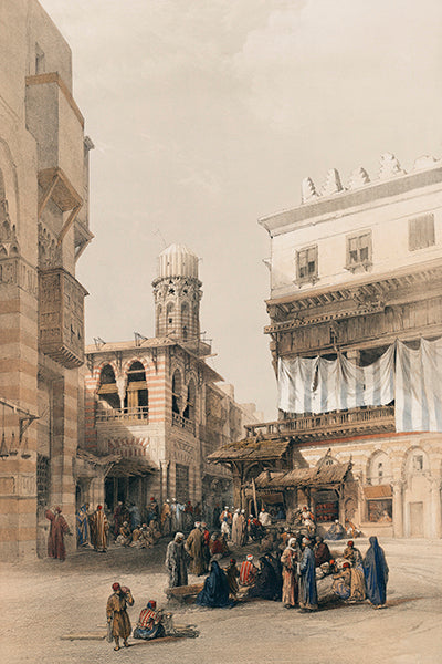 Marketplace by the Mosque