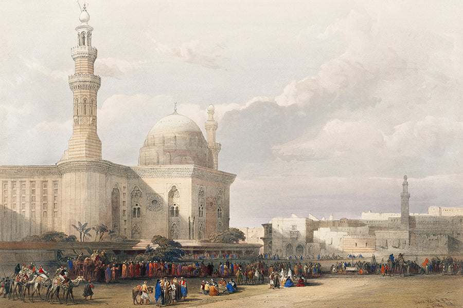 Mosque and Marketplace Gathering