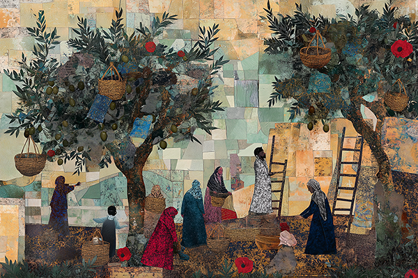 Ascending the Orchard - Jeedar Art Gallery