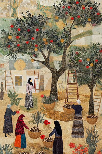 Watermelon Harvest - Jeedar Art Gallery