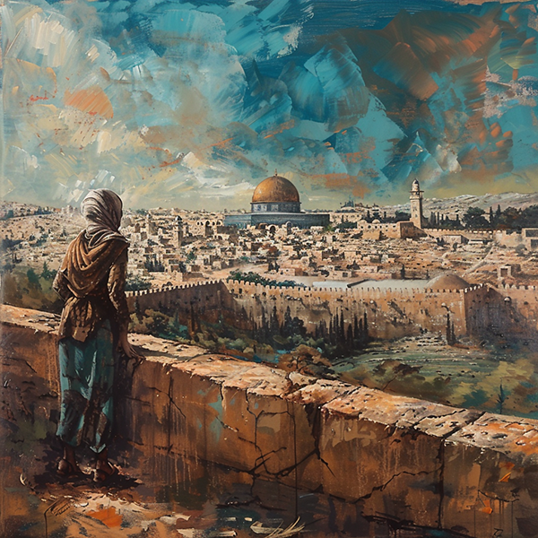 Overlooking Jerusalem