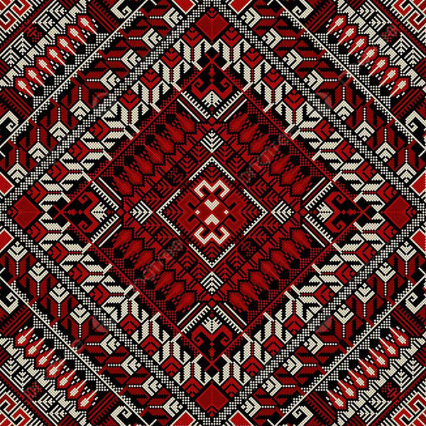 Red Diamond Geometric